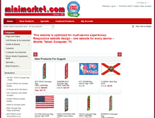 Tablet Screenshot of minimarket.com